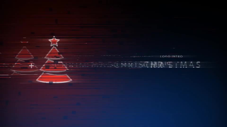 Christmas Glitch Logo Videohive 25009214 After Effects Image 2