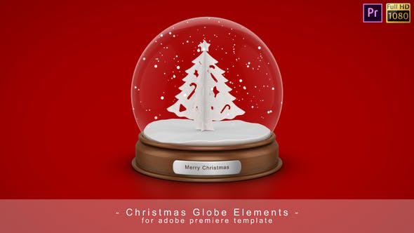 Christmas Globe Premiere Pro - 23038866 Download Videohive