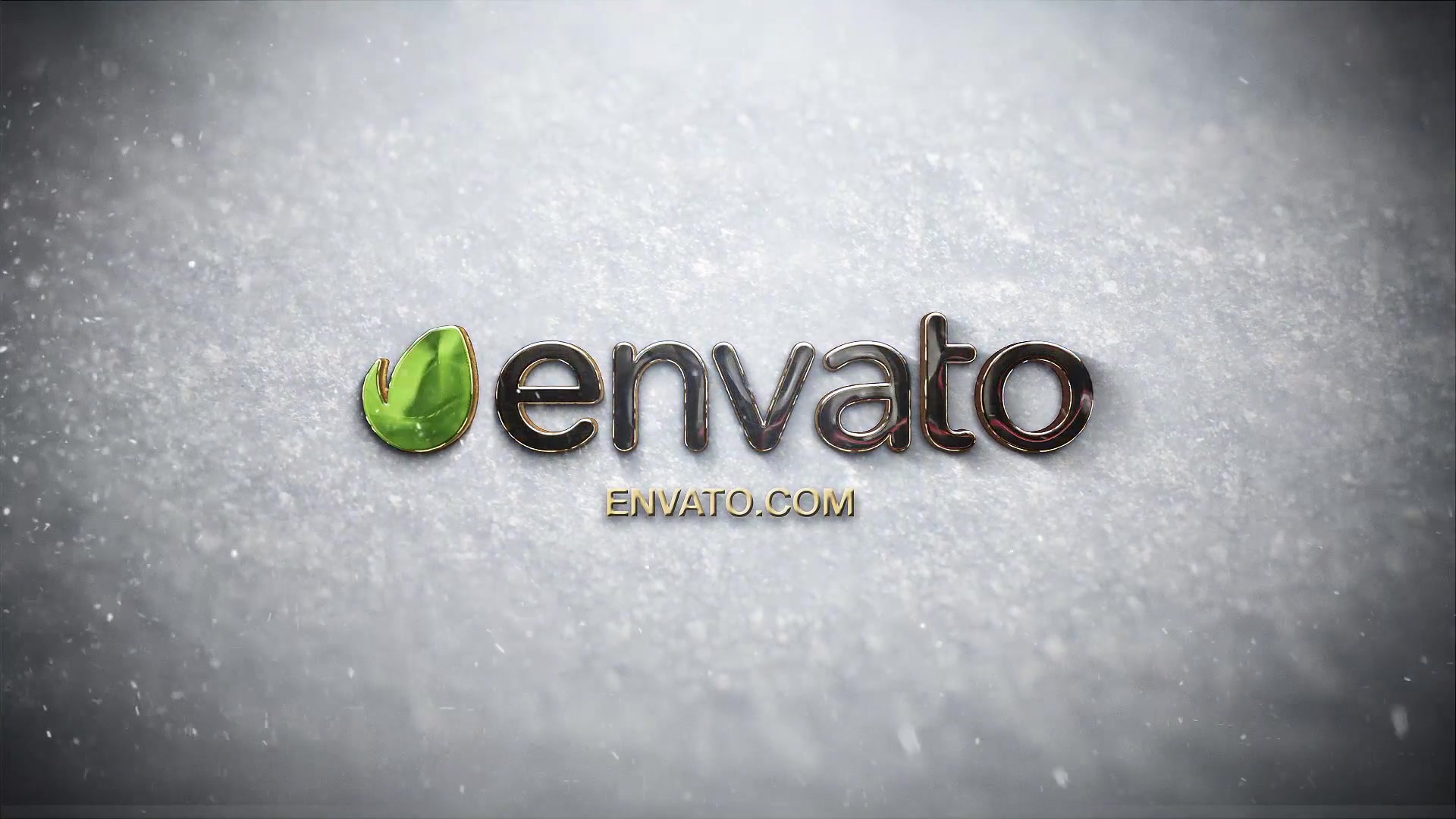 Christmas Gold Snow Logo Videohive 24964047 After Effects Image 7