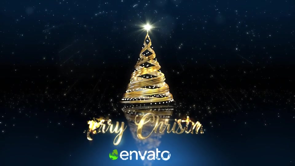 Christmas Gold Tree Videohive 42164830 After Effects Image 6