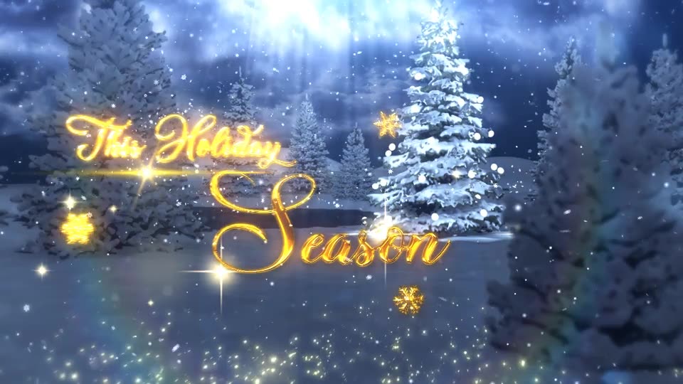 Christmas Gold Wishes Videohive 25092300 After Effects Image 2