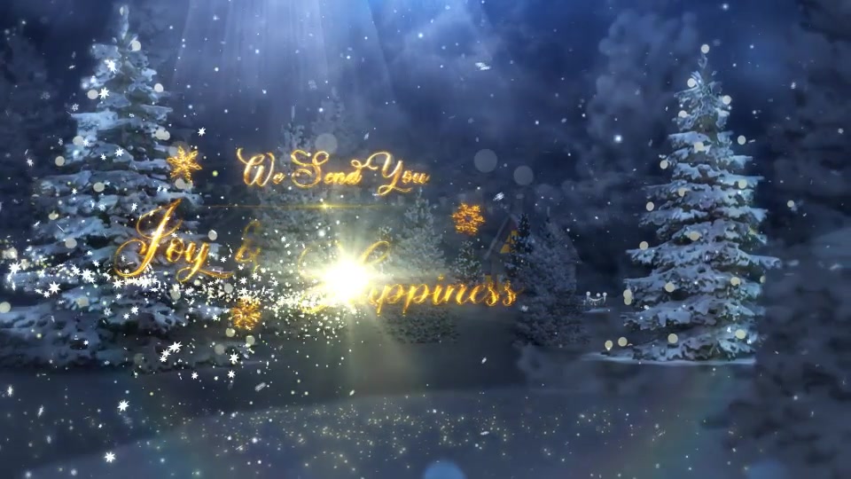 Christmas Gold Wishes Videohive 25092300 After Effects Image 7