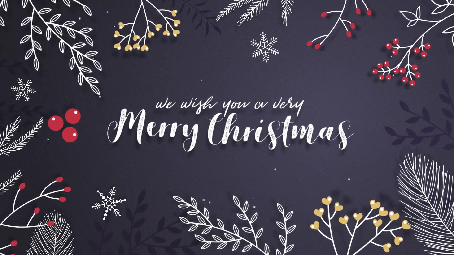 Christmas Greeting Card Videohive 21040937 Direct Download After Effects