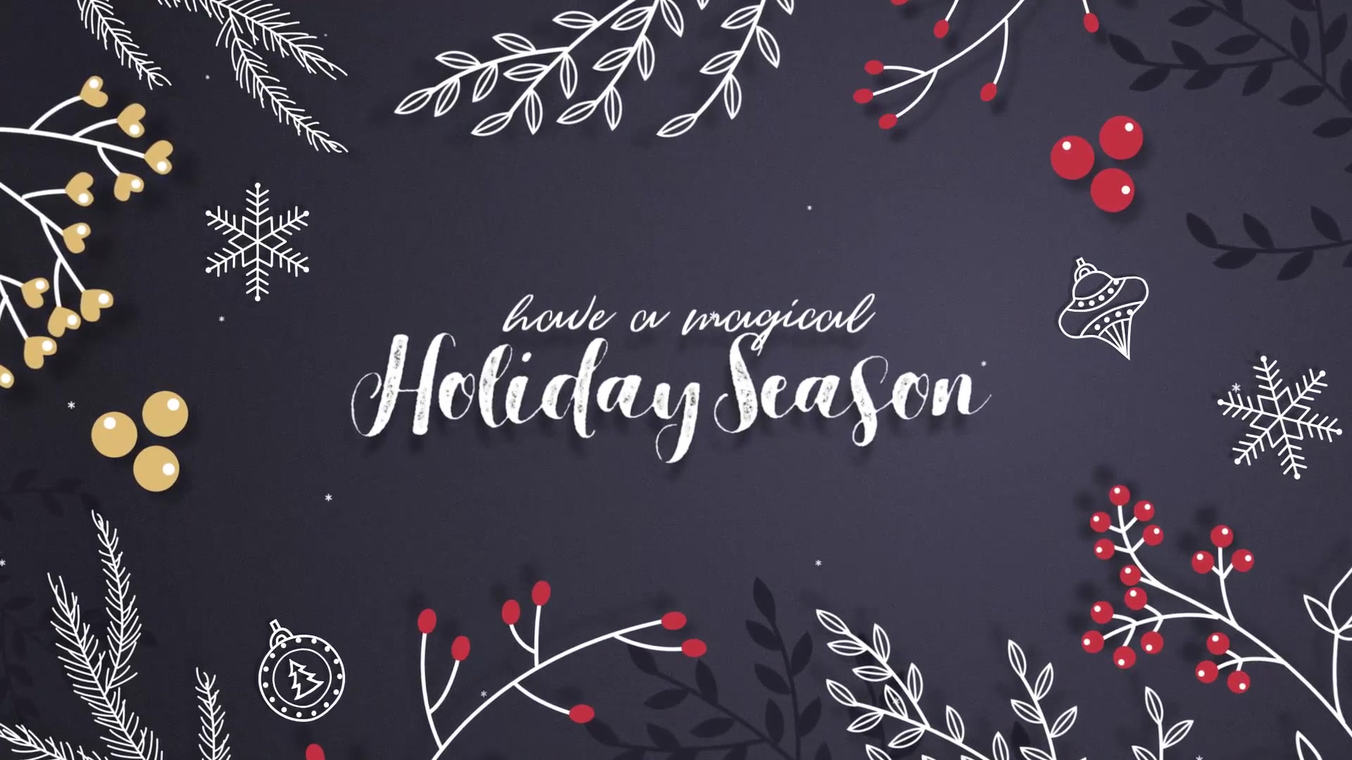 Christmas Greeting Card for Premiere Pro Videohive 22982867 Premiere Pro Image 5
