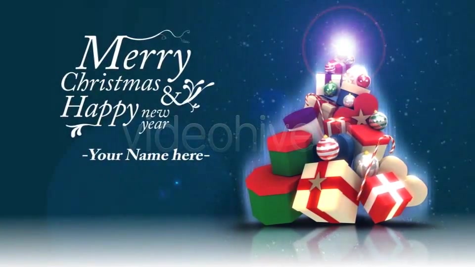 Christmas Greeting Card Opener Videohive 3639601 After Effects Image 5