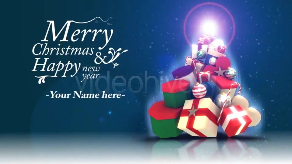Christmas Greeting Card Opener Videohive 3639601 After Effects Image 6