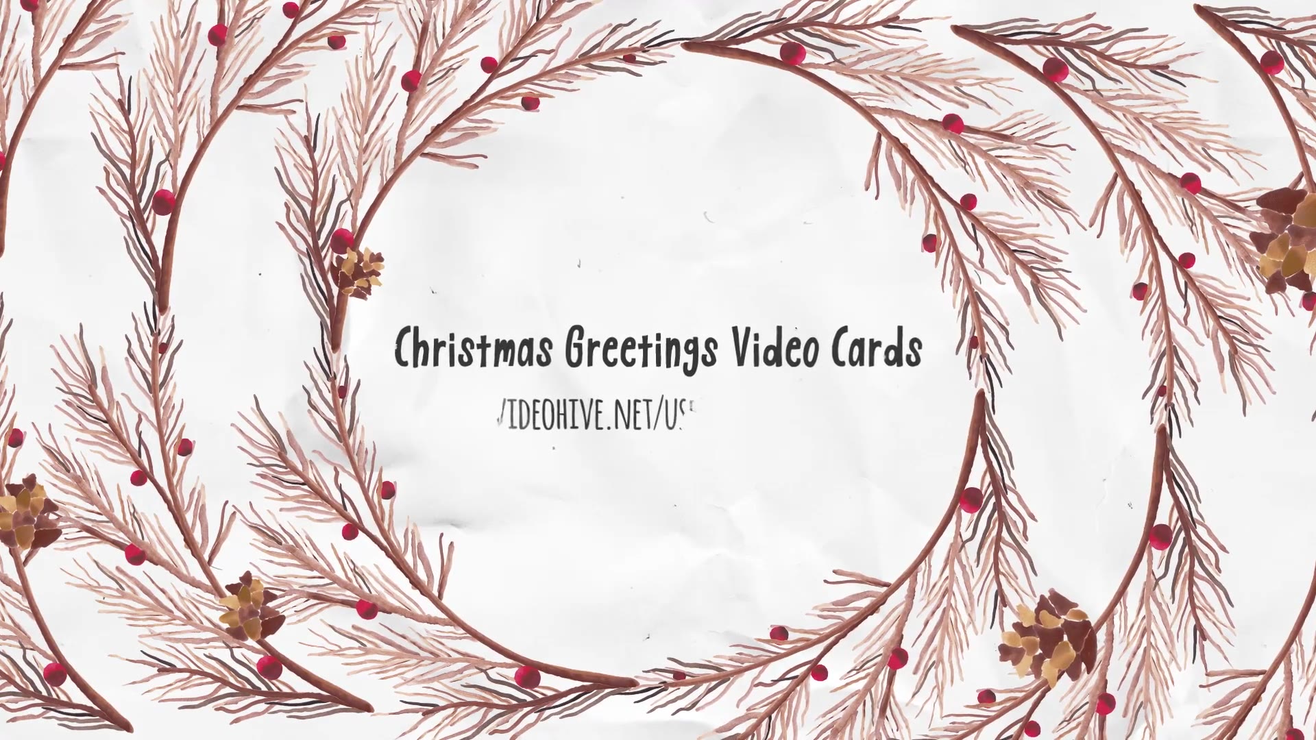Christmas Greeting Video Cards Videohive 22951656 After Effects Image 11