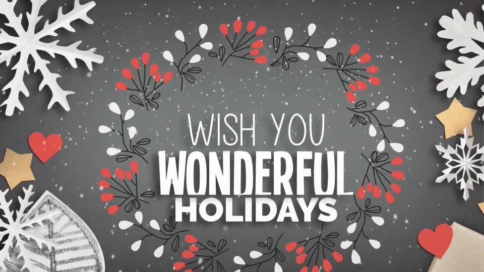 Christmas Greetings Card Videohive 25075561 After Effects Image 2