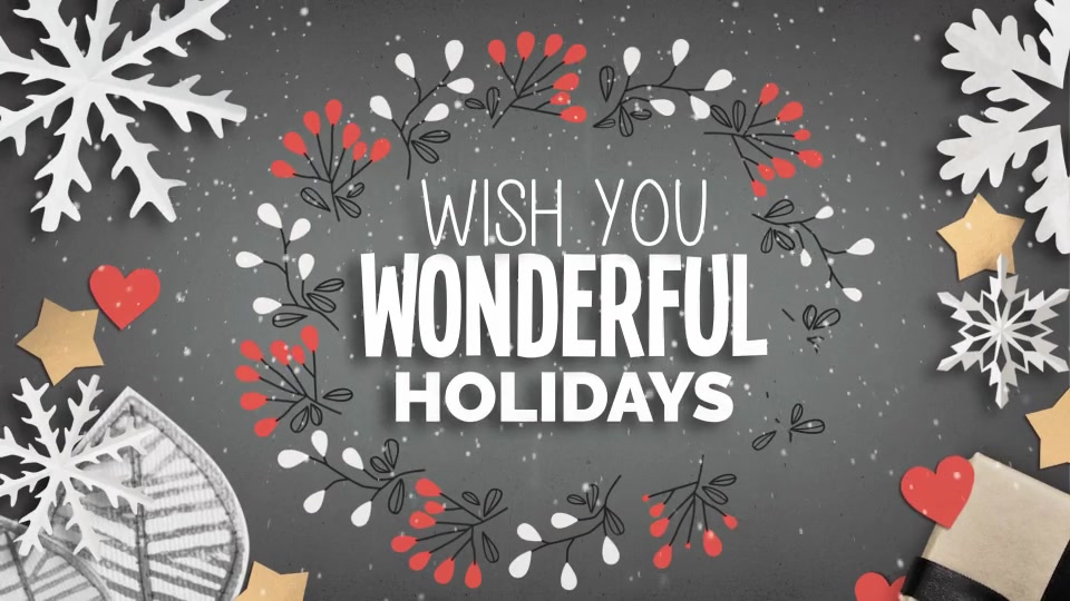 Christmas Greetings Card Videohive 25075561 After Effects Image 3