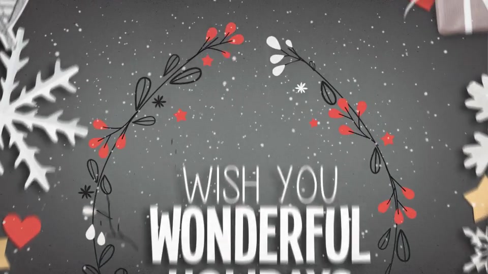 Christmas Greetings Card Videohive 25075561 After Effects Image 4