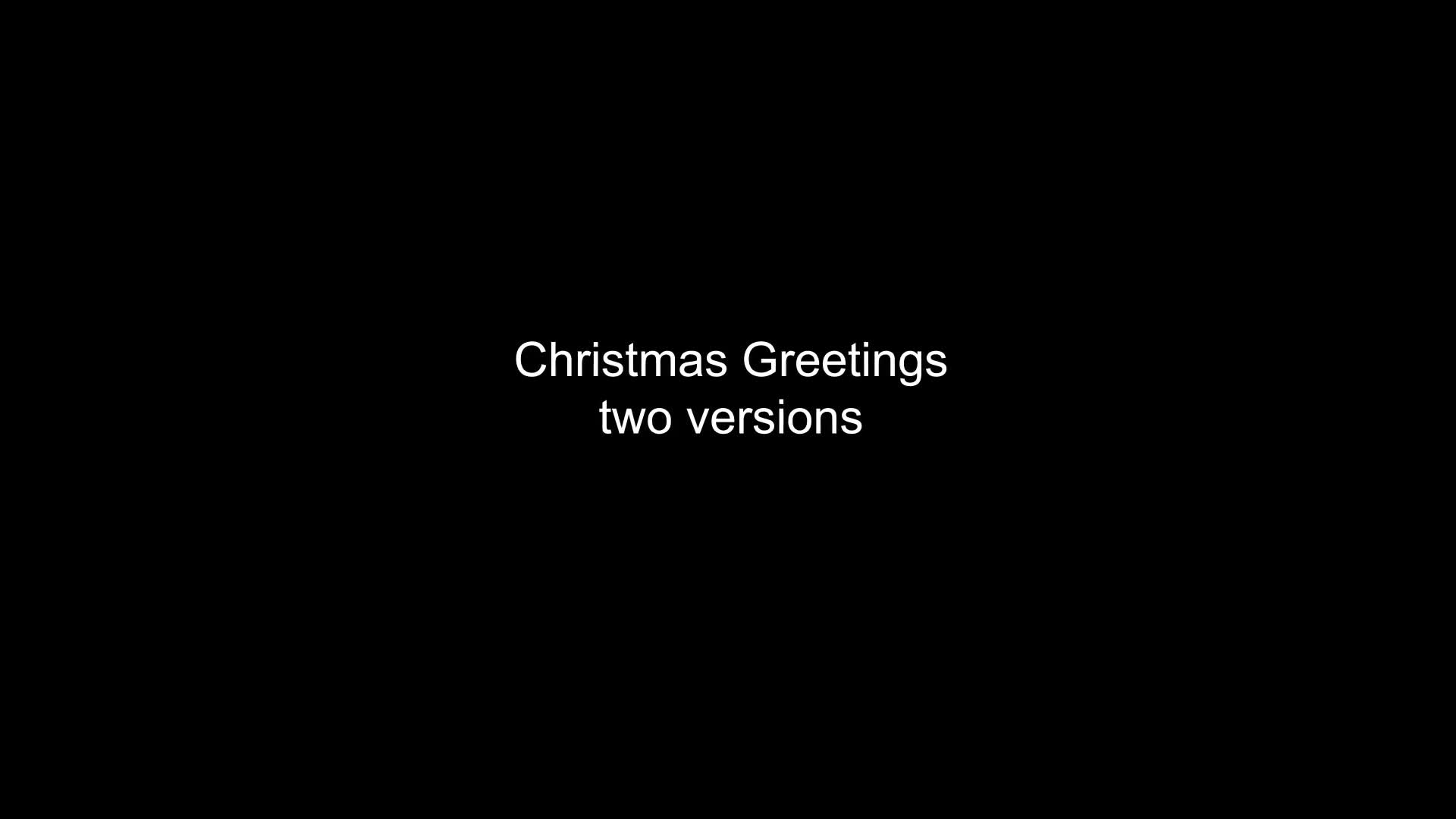 Christmas Greetings Videohive 14169030 After Effects Image 1
