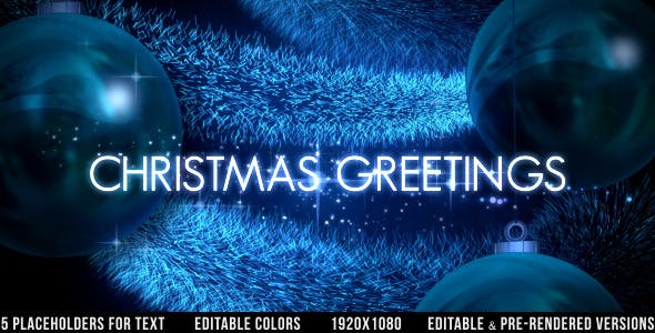 Christmas Greetings - Download 6145970 Videohive