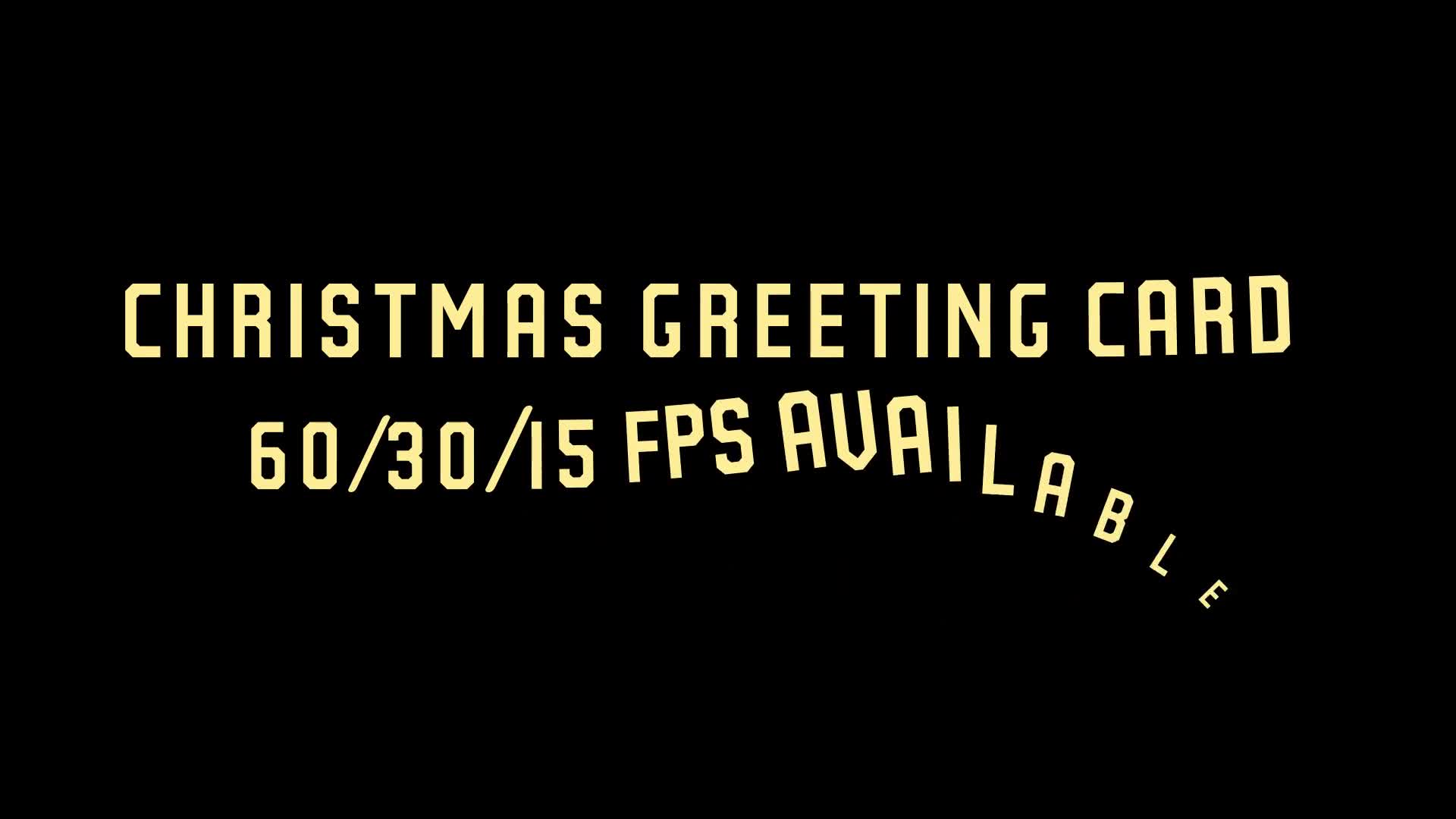 Christmas Greetings | FCPX Videohive 34885360 Apple Motion Image 1