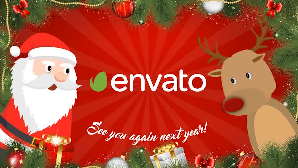 Christmas Greetings from Animated Santa and Reindeer Videohive 18898596 After Effects Image 11