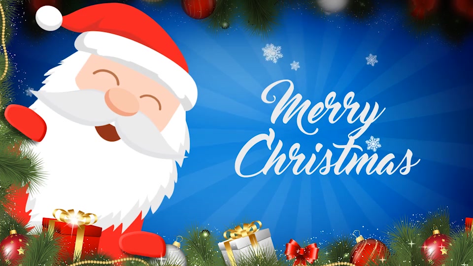 Christmas Greetings from Animated Santa and Reindeer Videohive 18898596 After Effects Image 3