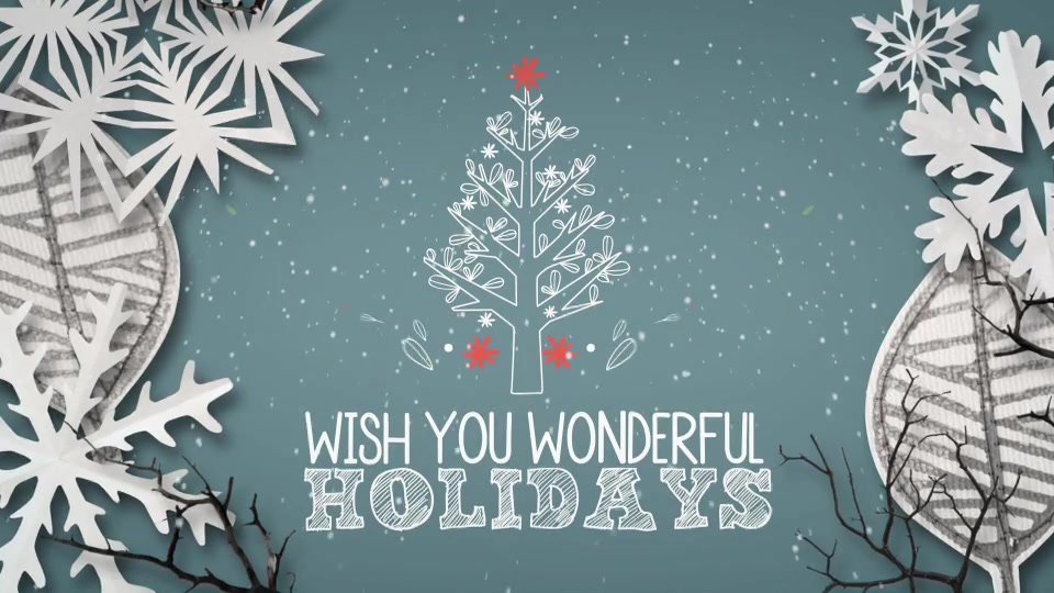 Christmas Greetings Fully Editable Text - Download Videohive 18876879