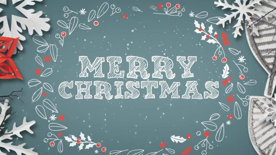 Christmas Greetings Fully Editable Text - Download Videohive 18876879