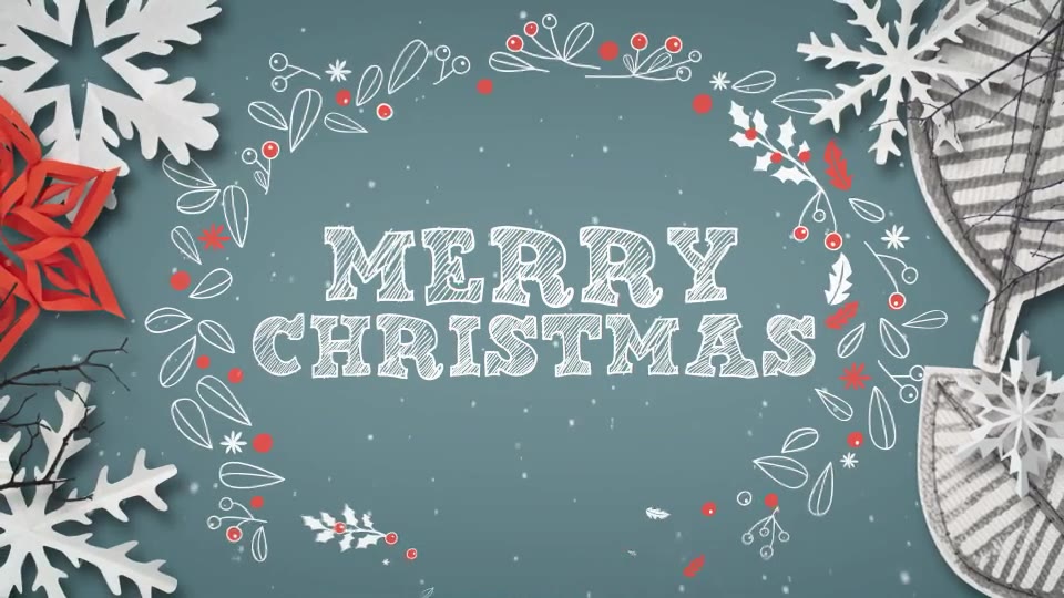 Christmas Greetings Fully Editable Text - Download Videohive 18876879
