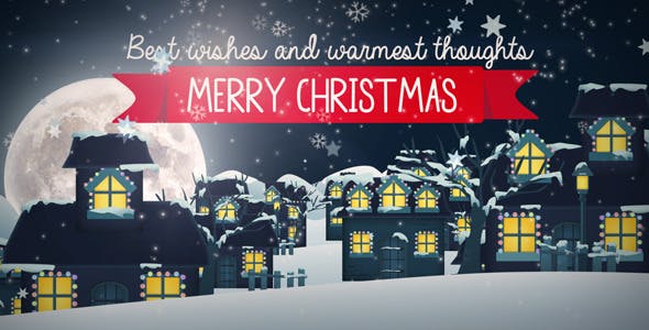 Christmas Greetings Opener - Videohive Download 13842247