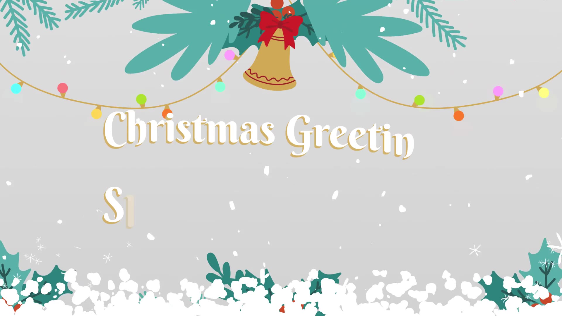 Christmas Greetings Slideshow | DaVinci Resolve Videohive 34804738 DaVinci Resolve Image 3