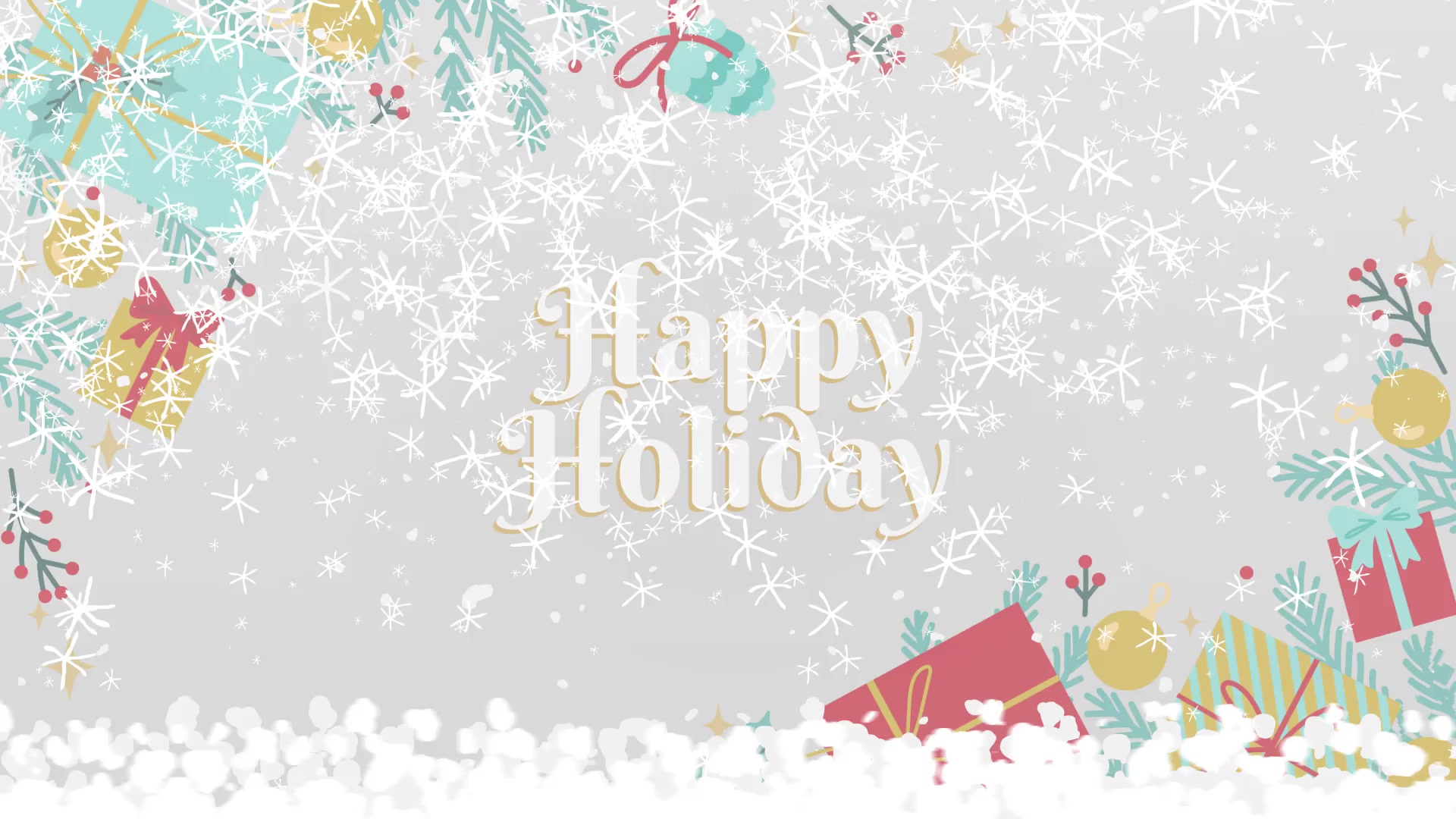 Christmas Greetings Slideshow | FCPX Videohive 34803565 Apple Motion Image 6