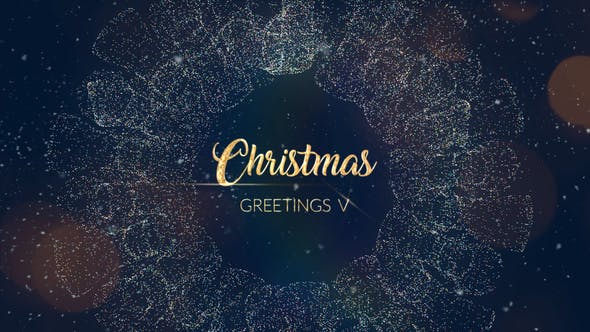 Christmas Greetings V | After Effects Template - Download Videohive 24935145
