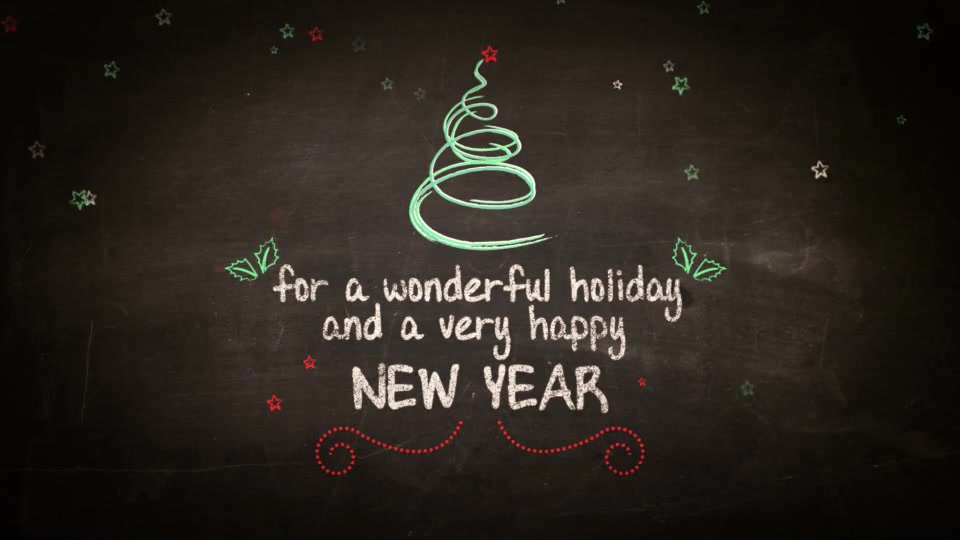 Christmas Greetings V2 Blackboard Videohive 13510638 After Effects Image 6
