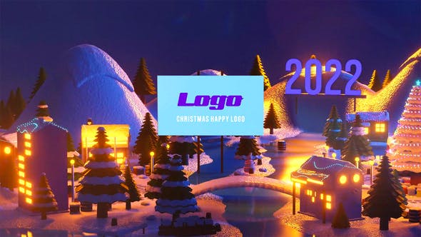 Christmas Happy Logo - Videohive 34370746 Download