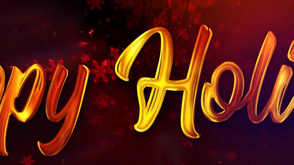 Christmas Holiday Greetings Videohive 29466316 After Effects Image 3