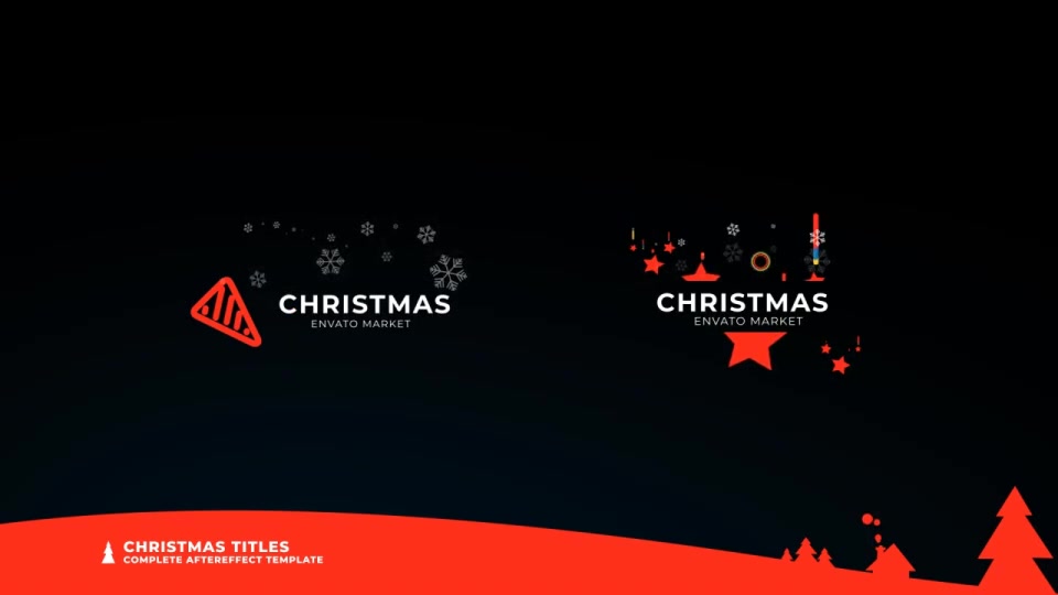Christmas Icon Titles Videohive 29555966 After Effects Image 3
