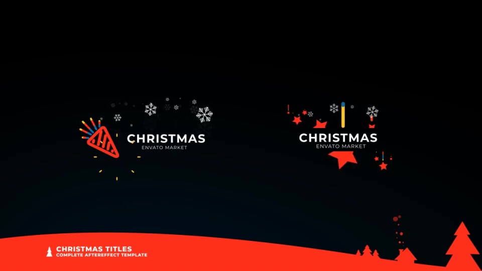 Christmas Icon Titles Videohive 29555966 After Effects Image 4