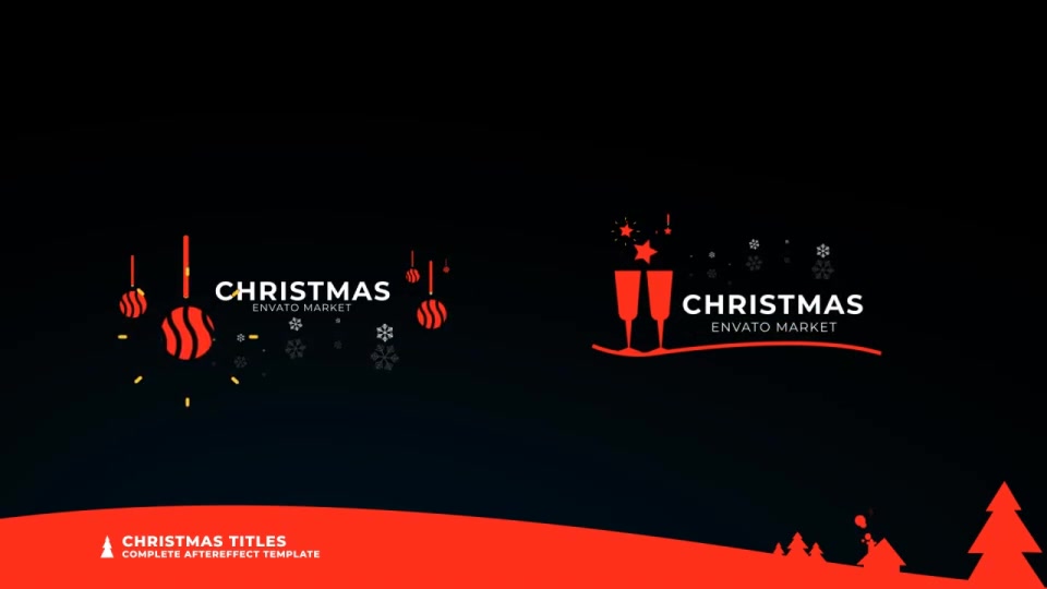 Christmas Icon Titles Videohive 29555966 After Effects Image 5