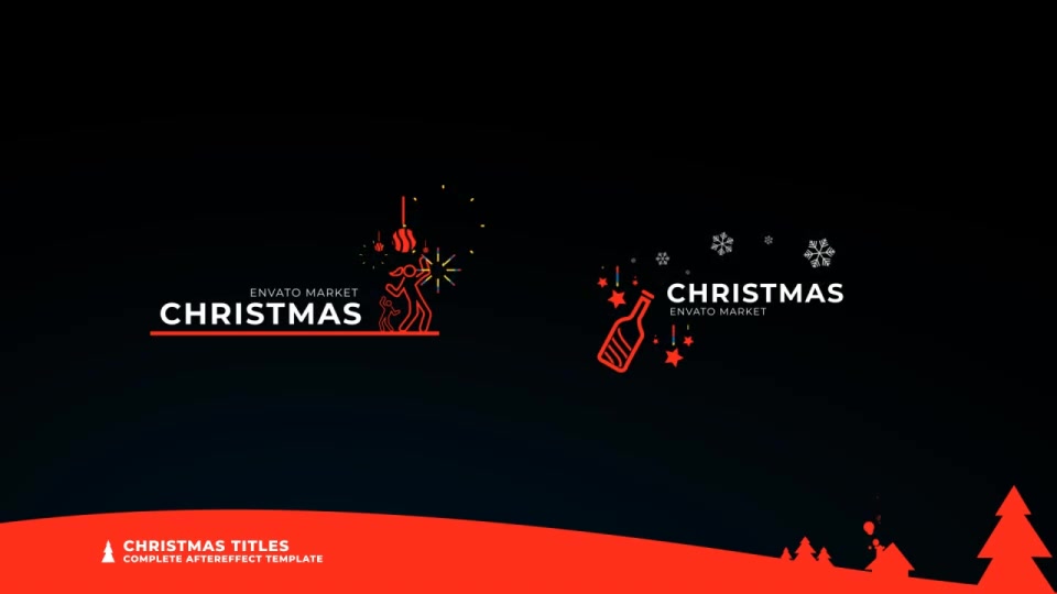 Christmas Icon Titles Videohive 29555966 After Effects Image 7