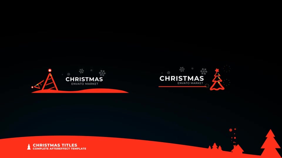Christmas Icon Titles Videohive 29555966 After Effects Image 8