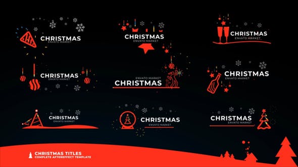 Christmas Icon Titles - Download 29555966 Videohive