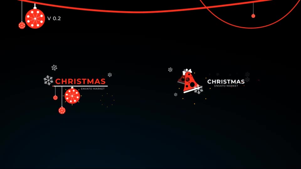 Christmas Icon Titles V 0.2 Videohive 29711180 After Effects Image 3