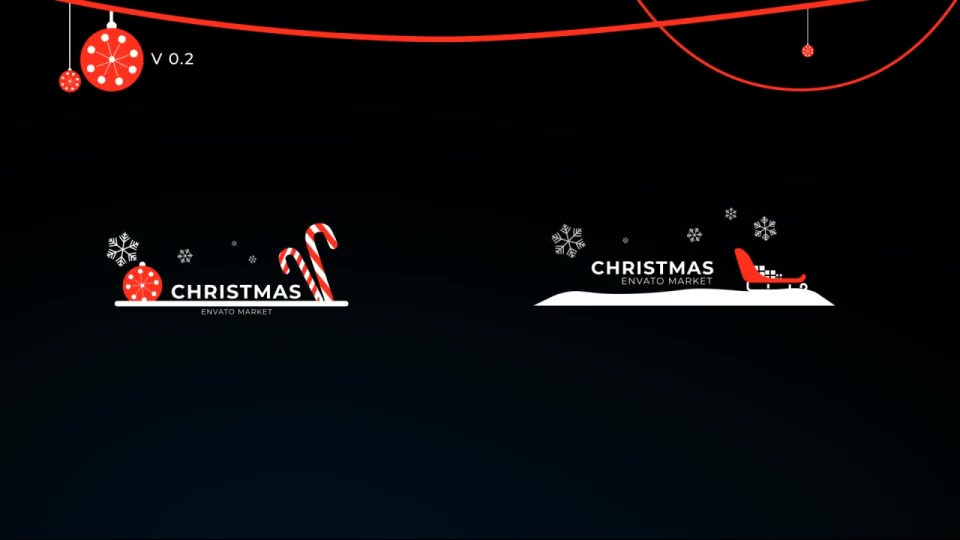 Christmas Icon Titles V 0.2 Videohive 29711180 After Effects Image 8
