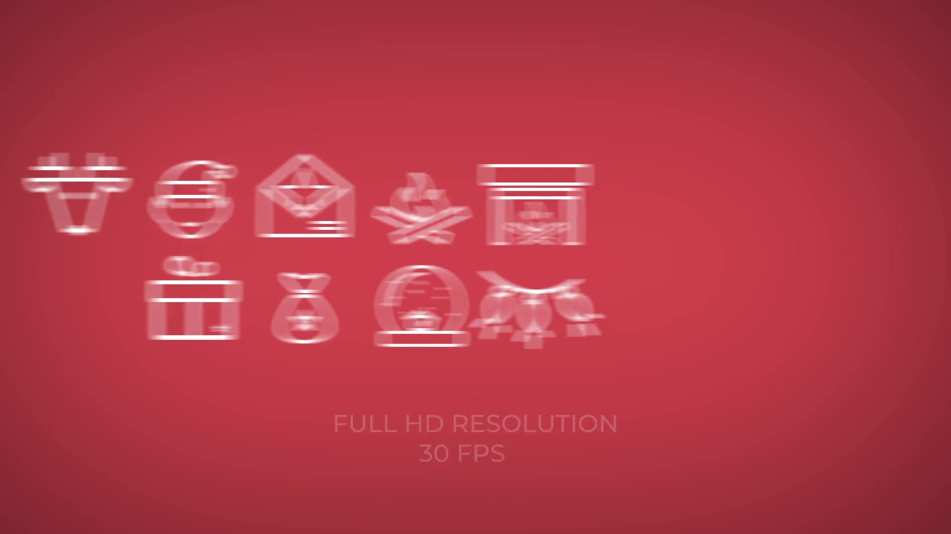 Christmas Icons And Logo Reveal || FCPX Videohive 35238373 Apple Motion Image 7