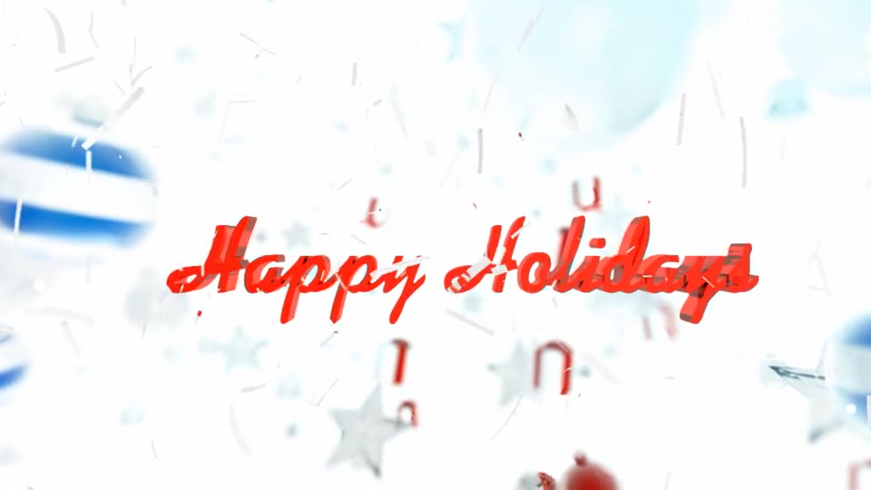 Christmas ID | 3D Opener - Download Videohive 13832811