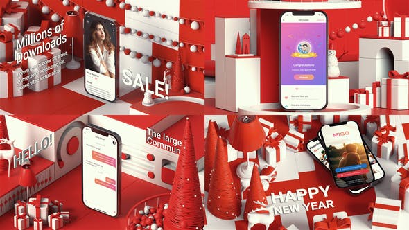 Christmas Identity APP Promo - Videohive 29740146 Download