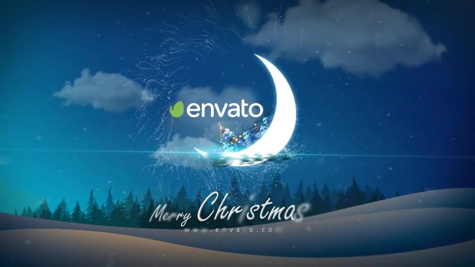 Christmas in Moon - Download Videohive 9707171