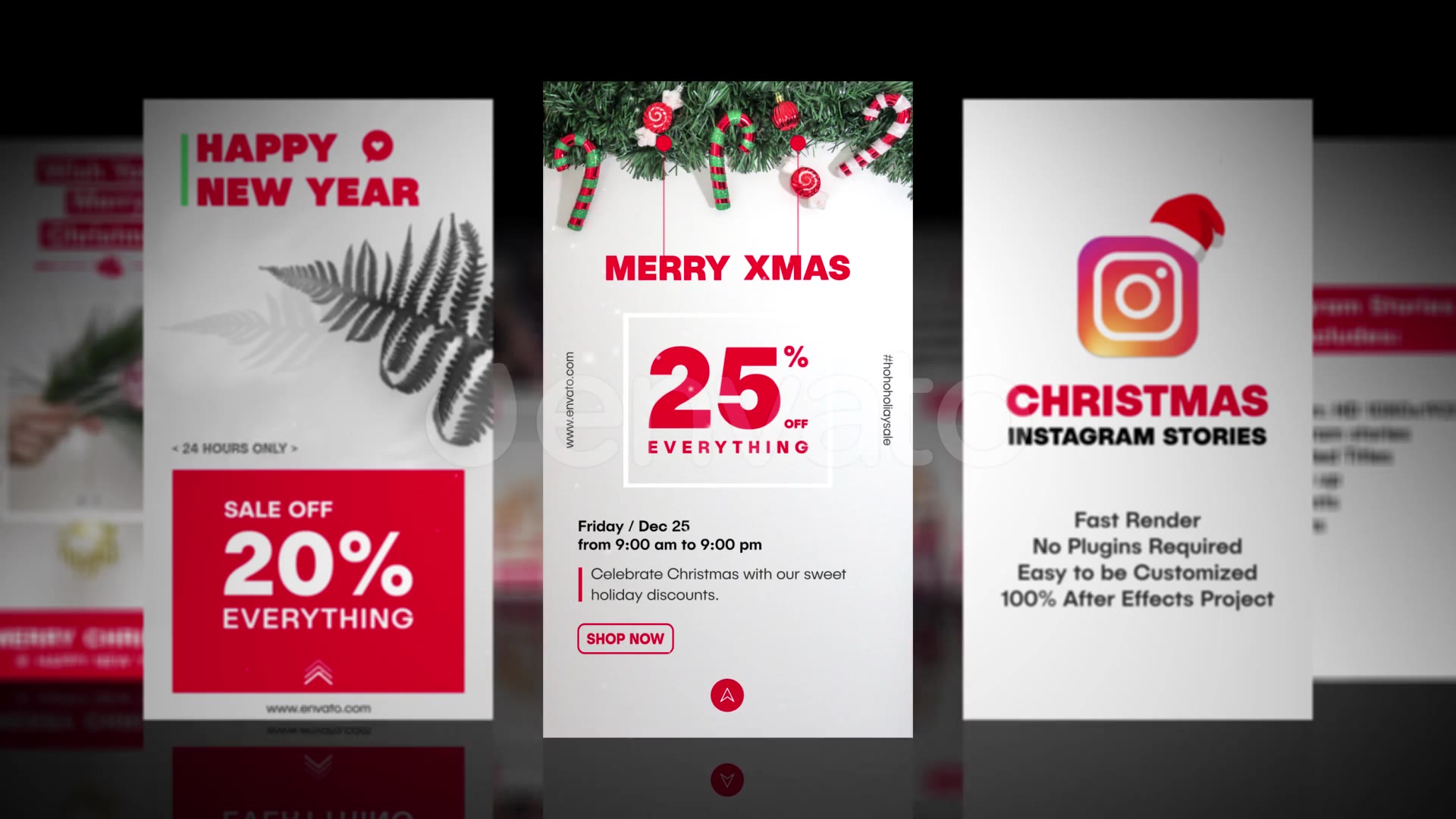 Christmas Instagram Stories Videohive 25121405 After Effects Image 11