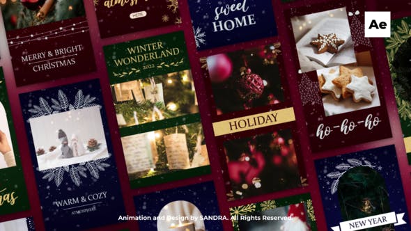 Christmas Instagram Stories - 39785990 Videohive Download
