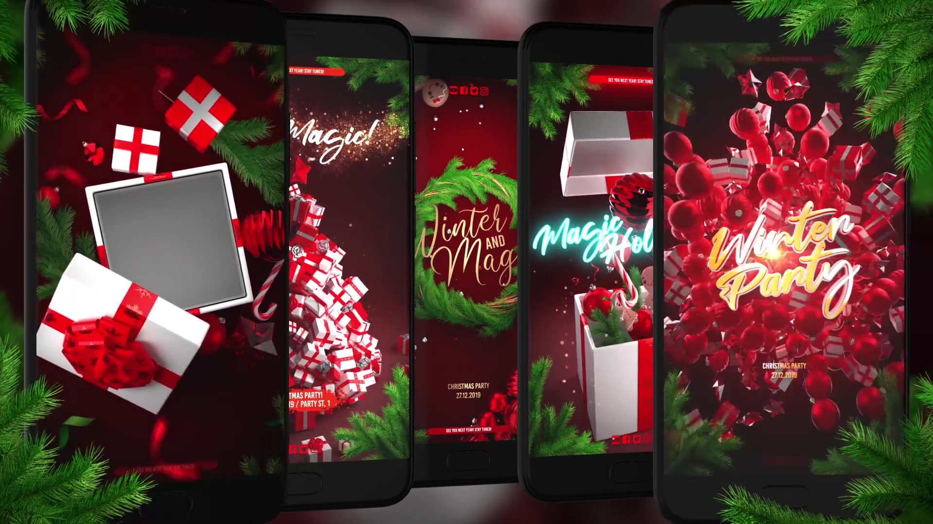 Christmas Instagram Stories Videohive 25269928 After Effects Image 2