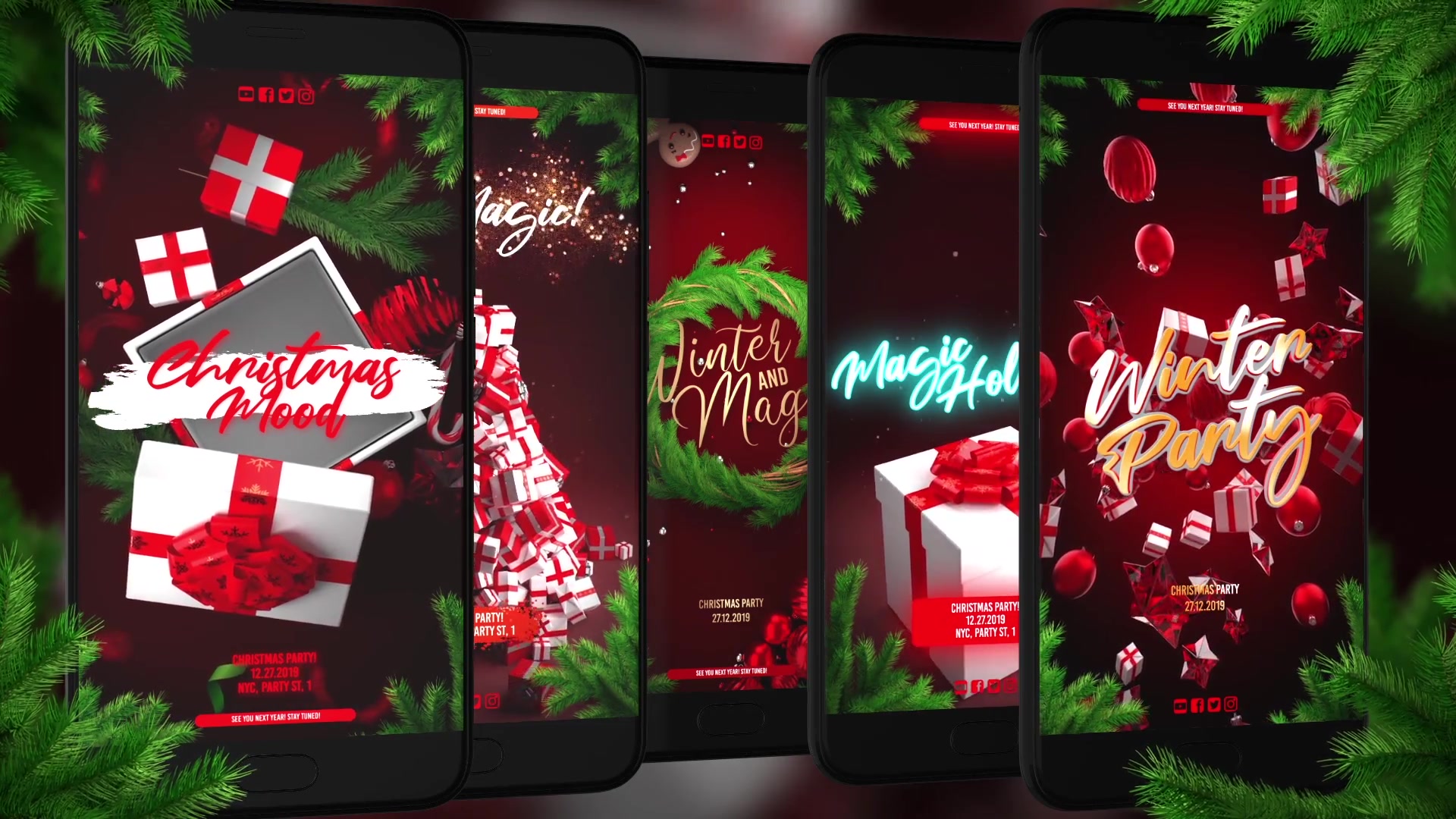 Christmas Instagram Stories Videohive 25269928 After Effects Image 3
