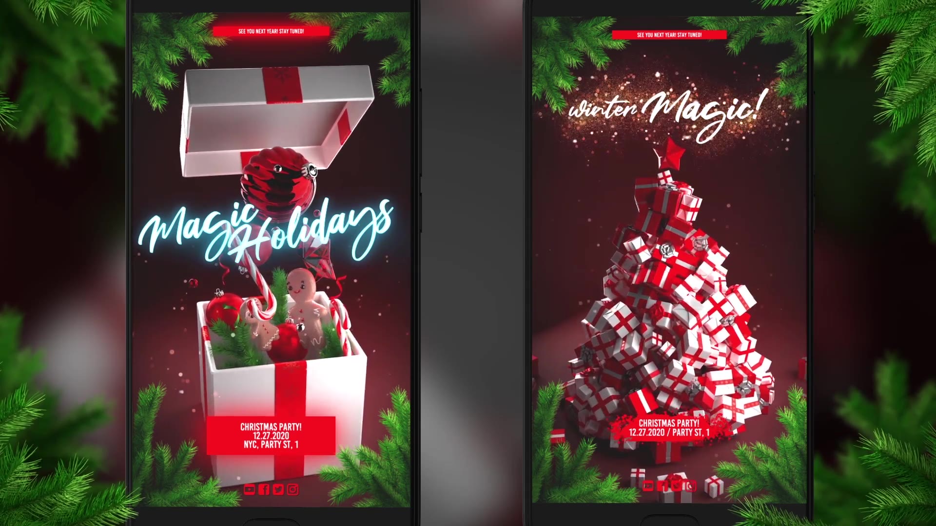 Christmas Instagram Stories for Premiere Videohive 29477463 Premiere Pro Image 4
