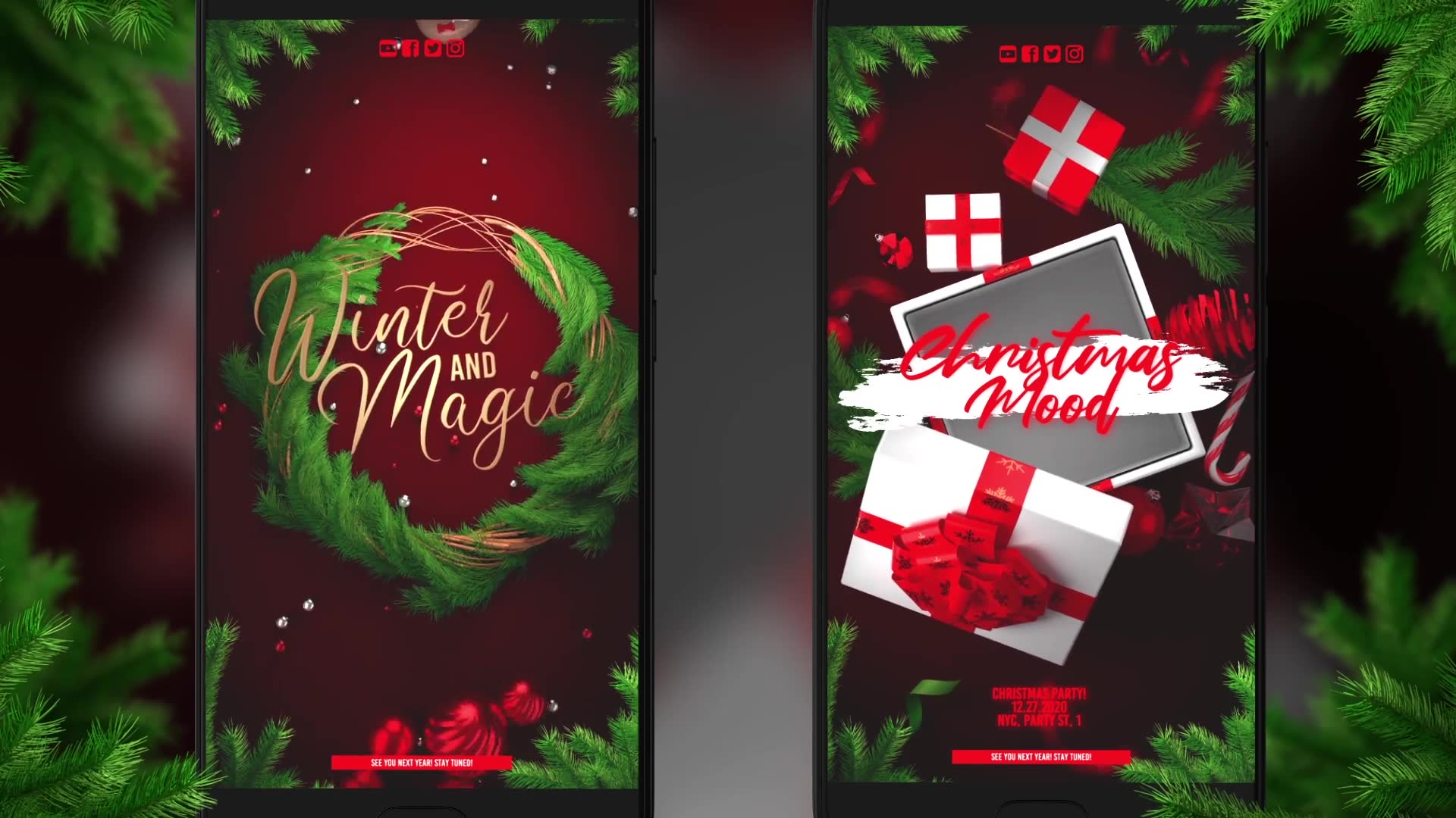 Christmas Instagram Stories for Premiere Videohive 29477463 Premiere Pro Image 5