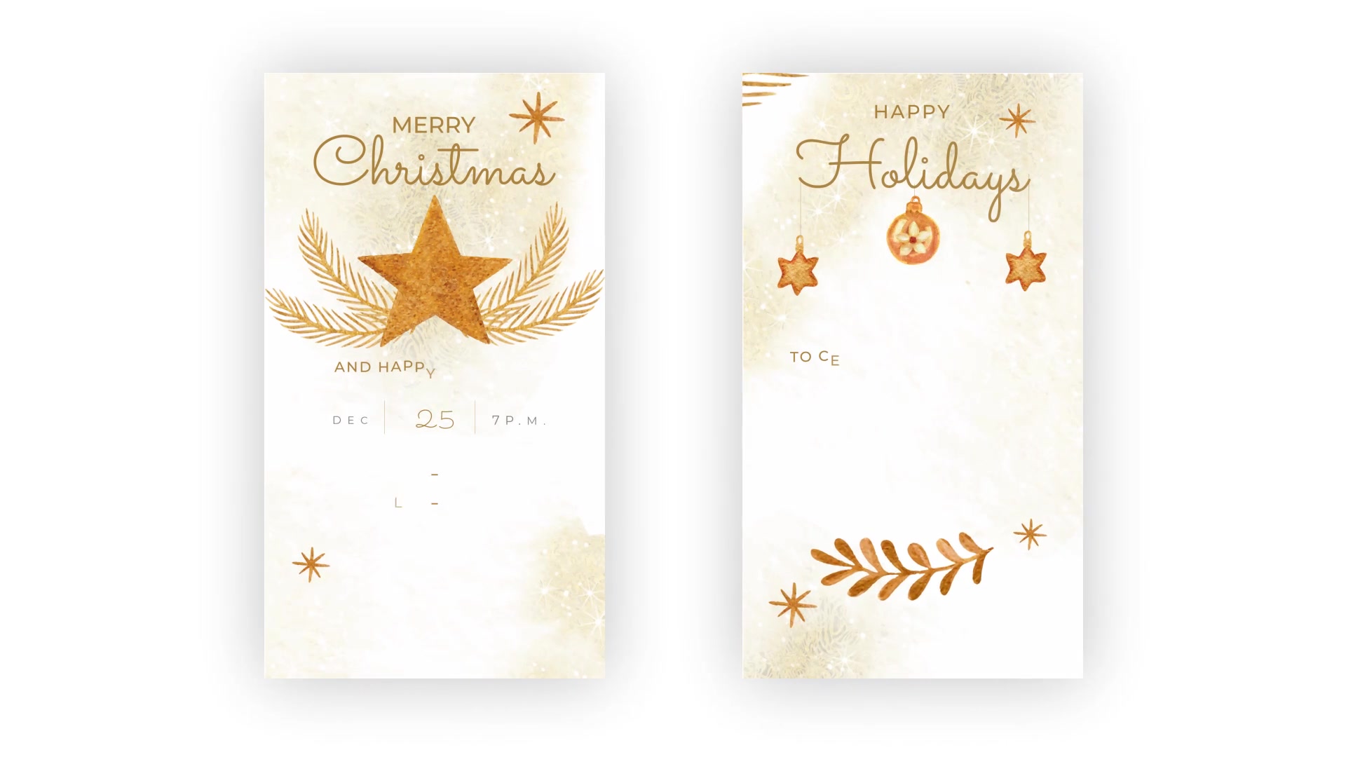 Christmas Instagram Stories Pack Videohive 34576817 After Effects Image 5
