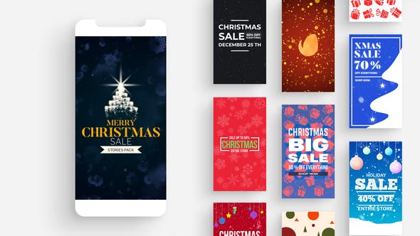 Christmas Instagram Stories - Videohive 29704852 Download