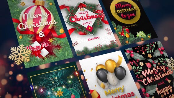 Christmas Instagram Stories - Videohive Download 25333544